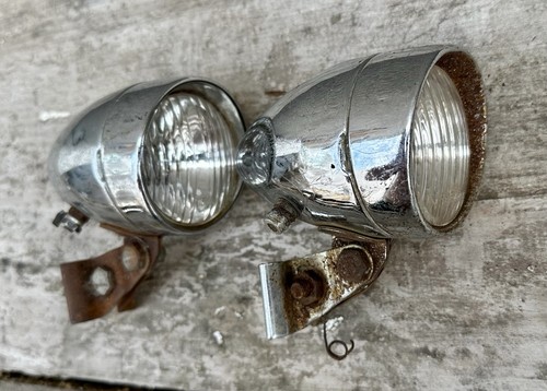 Vintage miller bicycle lamps - vintage,