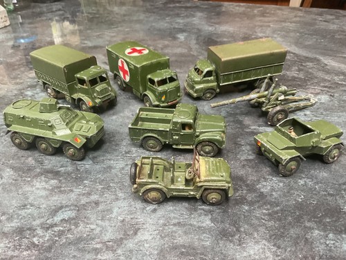 Vintage diecast toy army - vintage,