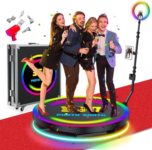 360 photo booth machine - 360,