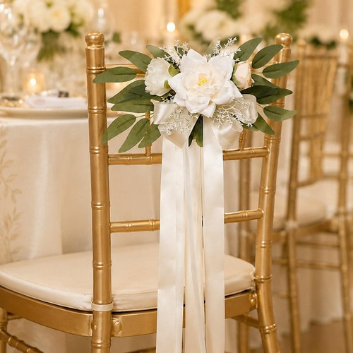 Pew flowers photography props - pew,