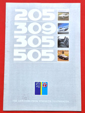 1987 PEUGEOT RANGE Sales