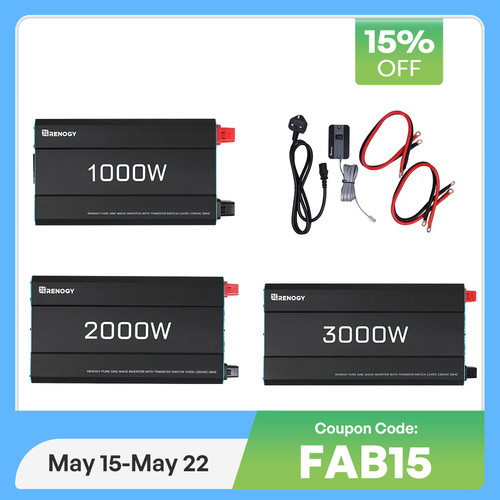 Renogy 1000w2000w3000w pure - renogy,