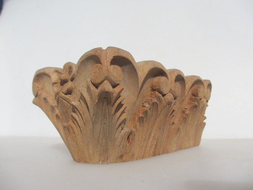 Carved wooden corbel wood - corbel,