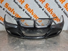 2010-2013 BMW 3 SERIES E90 LCI FRONT BUMPER COMPLETE WITH GRILLS BLACK