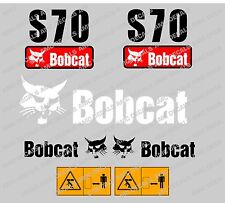 BOBCAT S70 SKID STEER DECAL STICKER SET