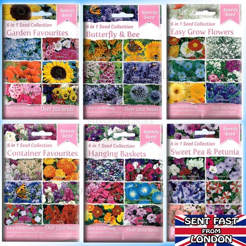 Garden flower seeds collection - garden,