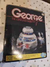 VINTAGE GEORGE COMPUROBOT ROBOT CGL TOYS 1980'S BOXED