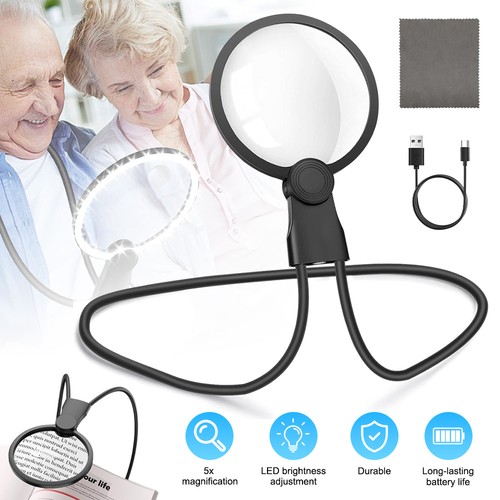 Hands free magnifying glass - hands-free,