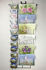 18 Pocket Wall Display Rack Cards/Prints/Pads - Retail or Craft Shows - 120x50cm