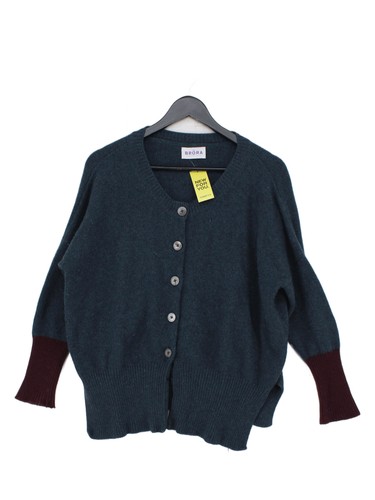 Brora women cardigan blue - cardigan, m