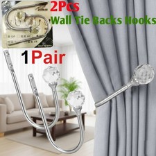 2PCS Crystal Curtain Metal