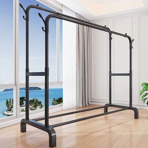Heavy duty metal double - duty, rail