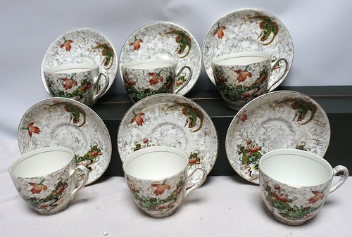 Phoenix ware cups saucers - phoenix,