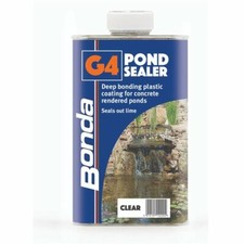 Bonda G4 Pond Concrete Sealant 500ml Clear Paint on Pond Sealer Waterproof Seal