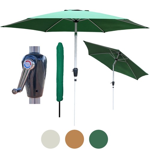 Garden table tilting parasol - table,