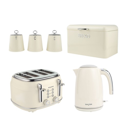 Salter retro cream 4pc set - retro, –