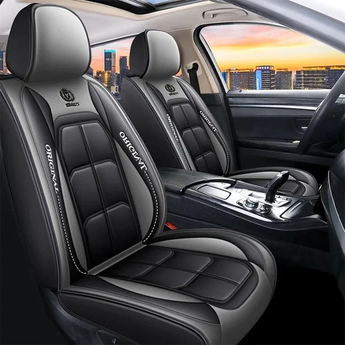 Deluxe leather car seat - pu,