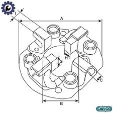 HOLDER CARBON BRUSHES F 032