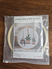 Embroidery DIY Art Kit Floral