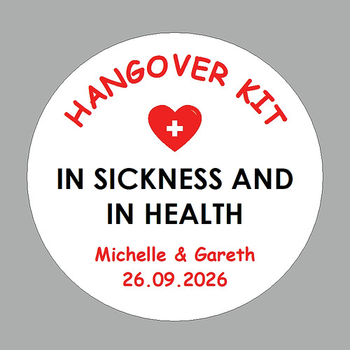 X24 small round hangover kit - small,