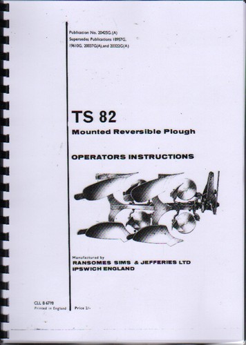 Ransomes reversible - 82",