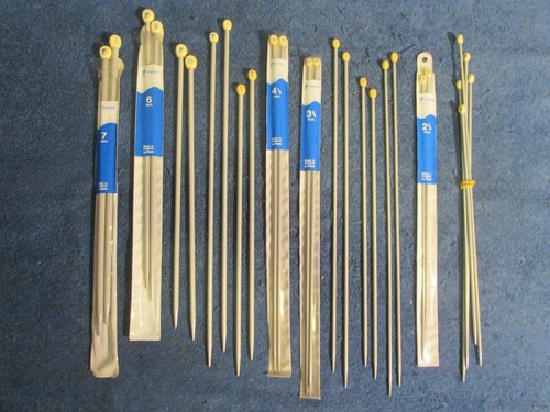 Vintage knitting needles set - knitting,