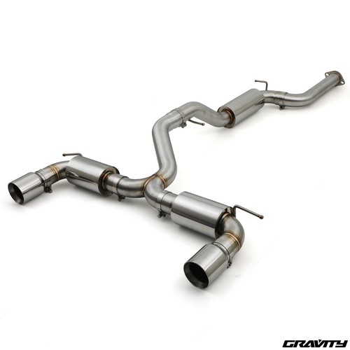 Stainless catback exhaust - 3",