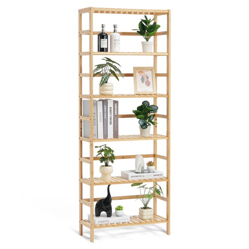 Uimoso tier bamboo bookshelf - uimoso,