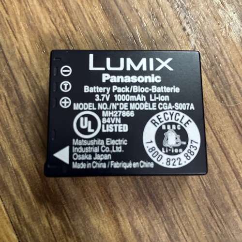 Panasonic lumix cga s007a - lumix, cga-s007a