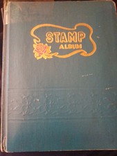 QE11 STOCK BOOK / ALBUM WITH STAMPS UNCHECKED COLLECTION+ FREE STAMPS 