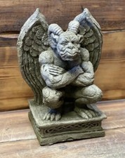 STONE GARDEN GARGOYLE GREMLIN WINGED  GOTHIC ORNAMENT