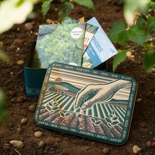 TINIT's Seed Storage Tin -