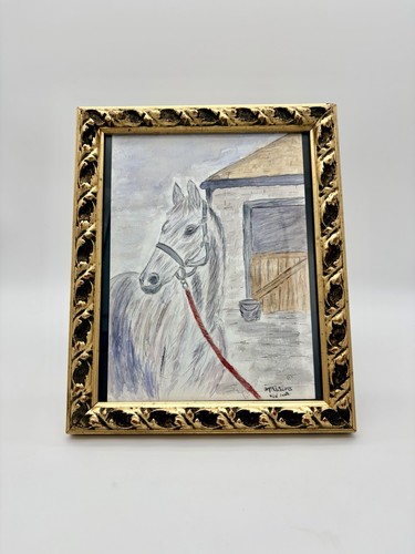 Vintage framed original - vintage,