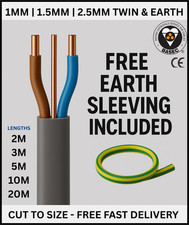 1.0mm 1.5mm 2.5mm Twin & Earth