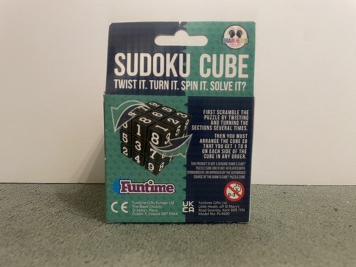 Sudoku cube puzzle - puzzle, brain
