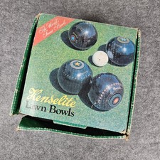Henselite Championship Lawn Bowls Boxed 5 1/16 GPK 96