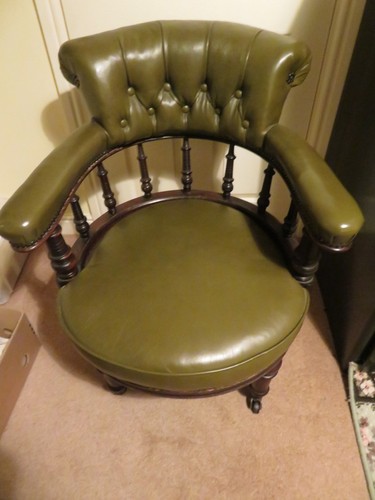 Antique captains chair - captains,