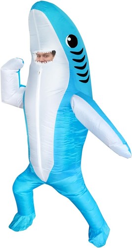 Inflatable costume adult shark - inflatable,