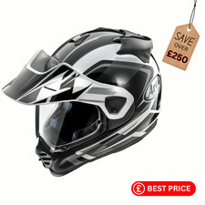 Arai Tour-X5 Discovery White Motorcycle Motorbike Helmet FREE Clear Pinlock