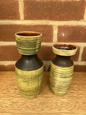 Mid Century Kilrush Vase Pair