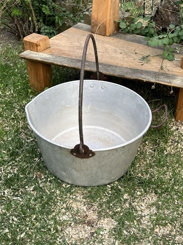 Vintage preserving pan - vintage,