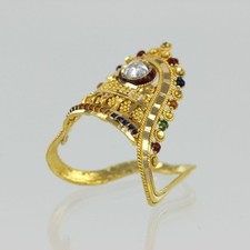 Handmade 22ct Gold Statement Ring