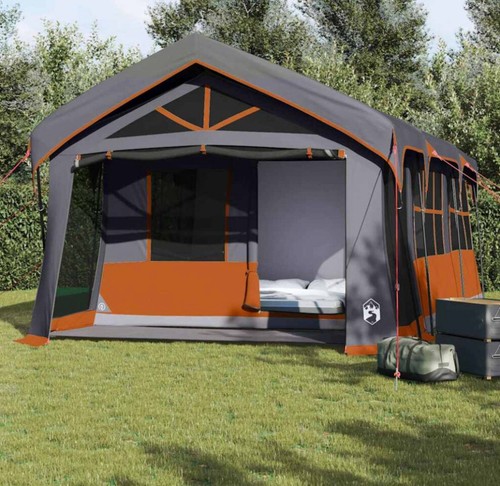 Family tent grey - grey, orange