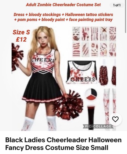 Zombie cheerleader ladies - cheerleader,