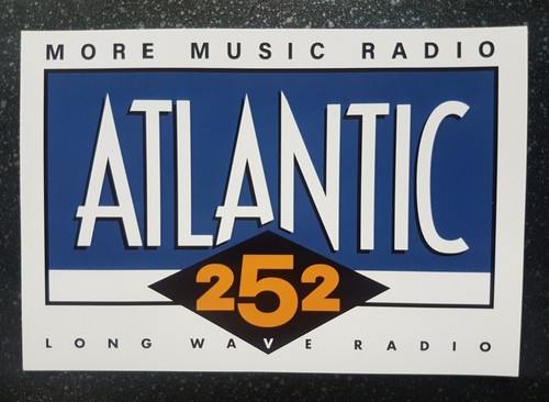 Atlantic 252 sticker retro - sticker,