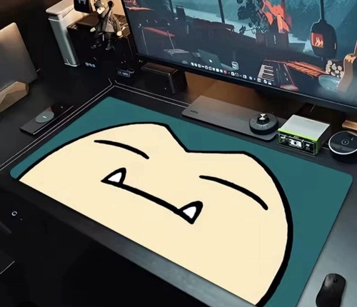 Snorlax mouse pad smooth - snorlax,