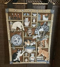 Cat Themed Tapestry Wall