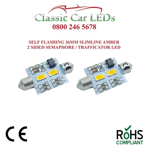 12v self flashing 36mm - 12v,
