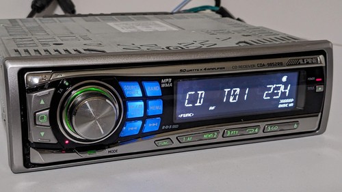 Alpine cda 9852rb aux cd - alpine, cda-9852rb