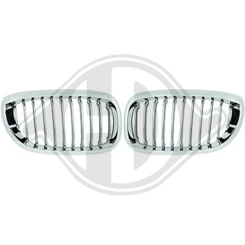 Front grille chrome bumper for - chrome,